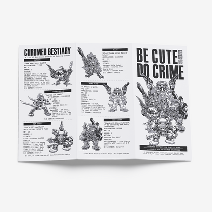 Be Cute Do Crime - A Chromed Bestiary for Fluff n' Fury