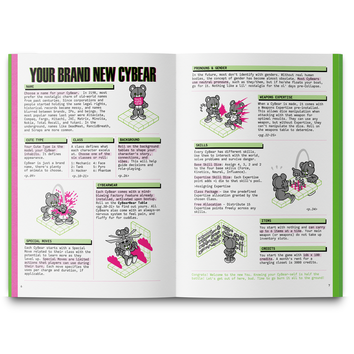 Fluff n' Fury Official Core Rules