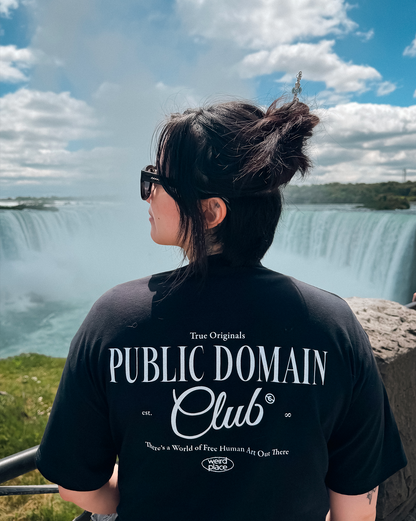 Public Domain Club Tee
