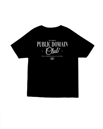 Public Domain Club Tee