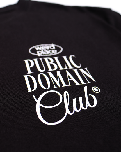 Public Domain Club Tee