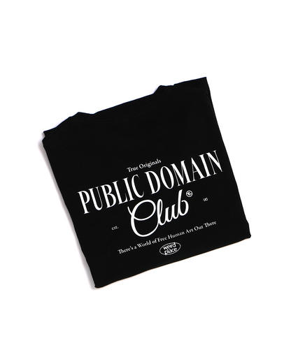 Public Domain Club Tee