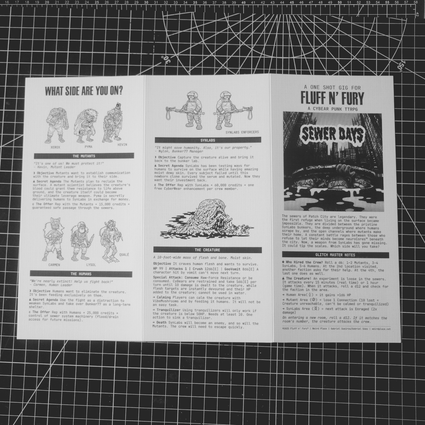 Sewer Days - A One Shot Gig for Fluff n' Fury