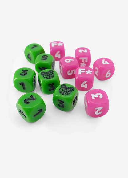 F*#! Dice - Fluff n' Fury Official Dice
